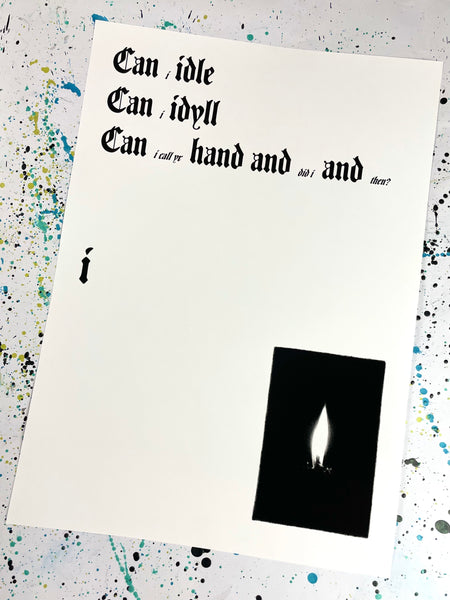 Candle ~ Limited Collaborative Print